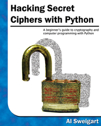 Přebal knihy Hacking Secret Ciphers with Python